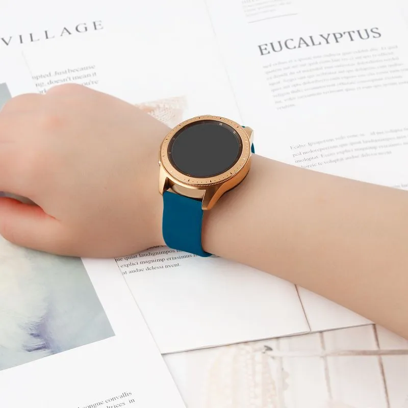 Носимые силиконовые часы браслет для умных часов Замена для Galaxy Watch Active/42 мм