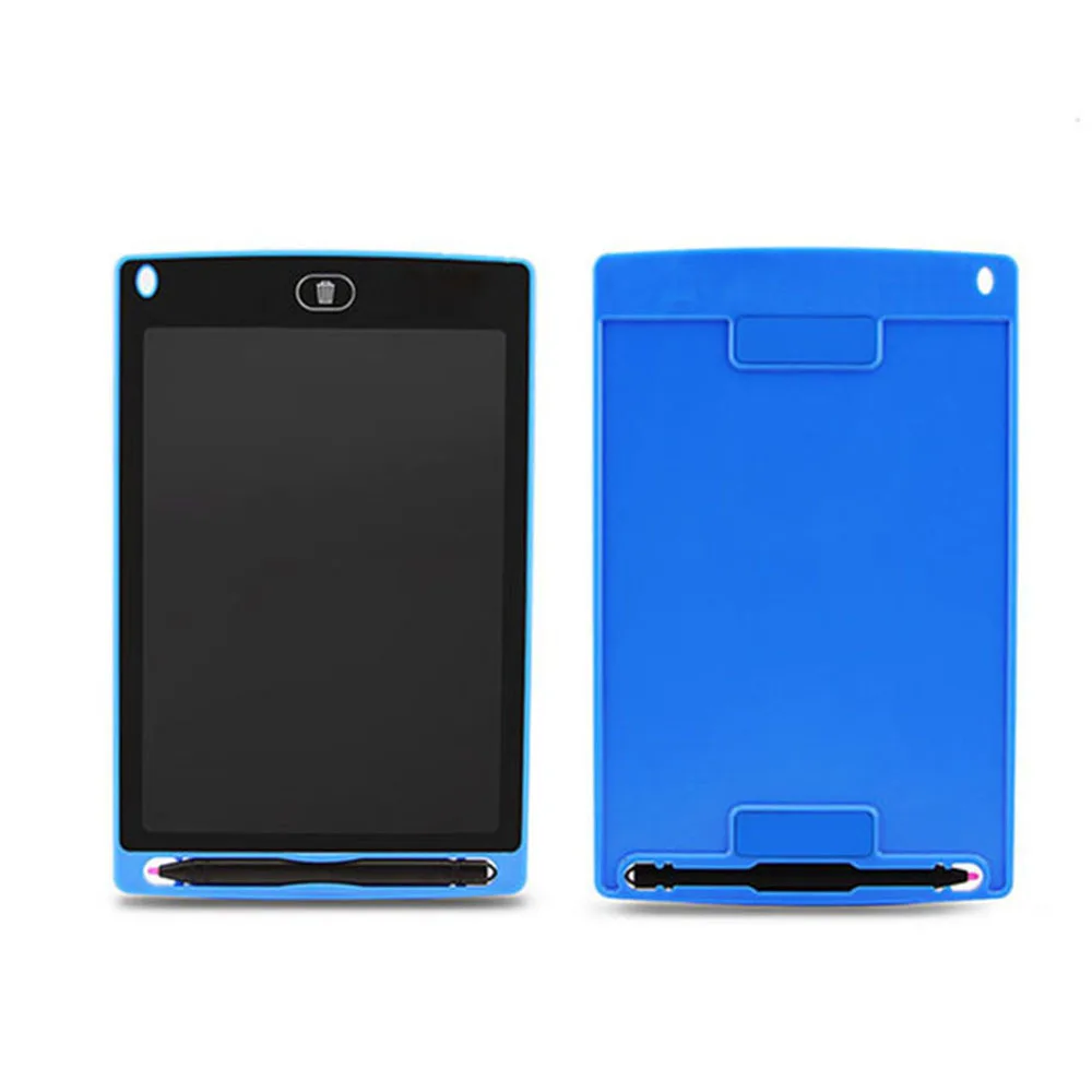 Blue 8,5 ''портативный Смарт ЖК-планшет для письма электронный блокнот для рисования графическая доска со стилусом ручка с батареей подарок для детей - Цвет: Blue