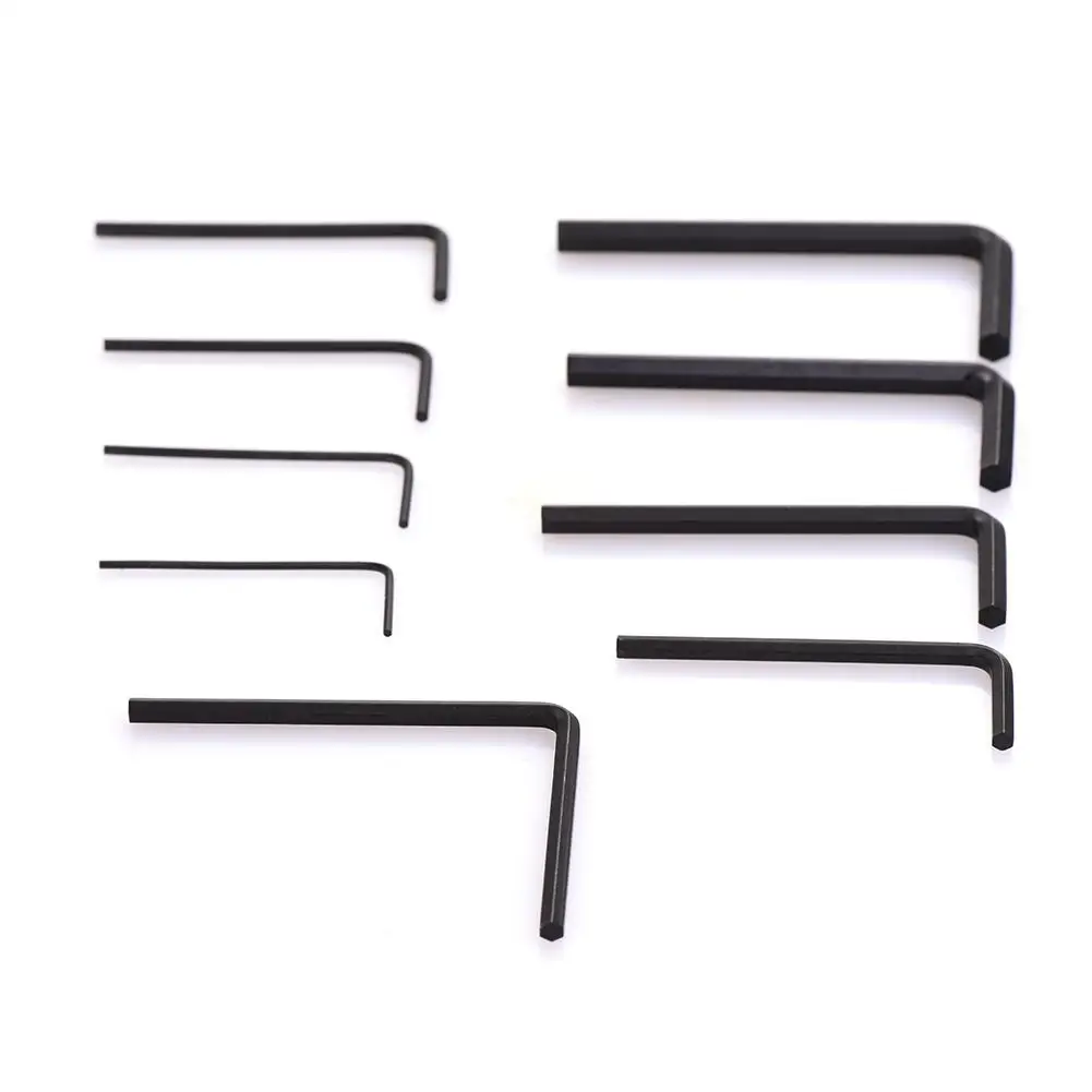 9 шт./упак. Набор шестигранных гаечных ключей для электрогитары с регулировкой