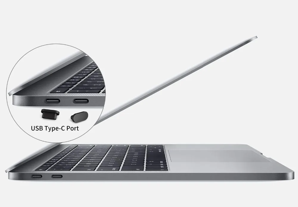 3 шт. силиконовая Пылезащитная заглушка для Macbook Retina 12 дюймов A1534 заглушка|Сумки и