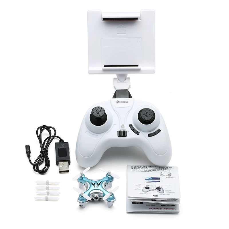 Продукт Eachine E10W экшн-камера с Wi-Fi FPV Дрон с 720P Камера 2,4G 4CH 6 оси светодиодный Радиоуправляемый квадрокоптер RC вертолет игрушки с дистанционным управлением