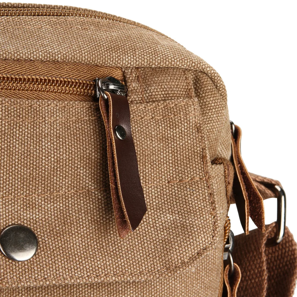 Прямая поставка Для Мужчин's Винтаж холст сумка для ноутбука молния HASP Дизайн