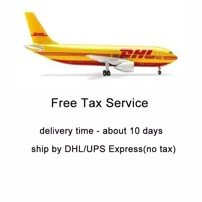 Envío por DHL/UPS, servicio de tarifa prepago, para países de la UE, servicio de excargo de impuestos, alrededor de 7-12 días de tiempo de entrega