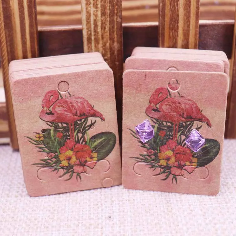 card same as pic 100 шт ювелирные изделия дисплей карты серьги 4x5 см серьги карты подвешенная бирка DIY Сережка-гвоздик Ювелирная карта-упаковка - Цвет: card same as pic