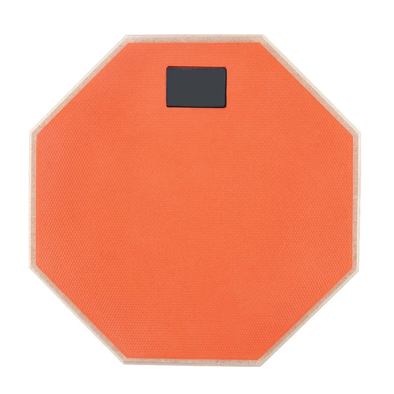 only orange drum 8 дюймов резиновый деревянный немой барабан Начинающий тренировка барабанная площадка с подставкой/палкой опционально для детали ударного инструмента - Цвет: only orange drum