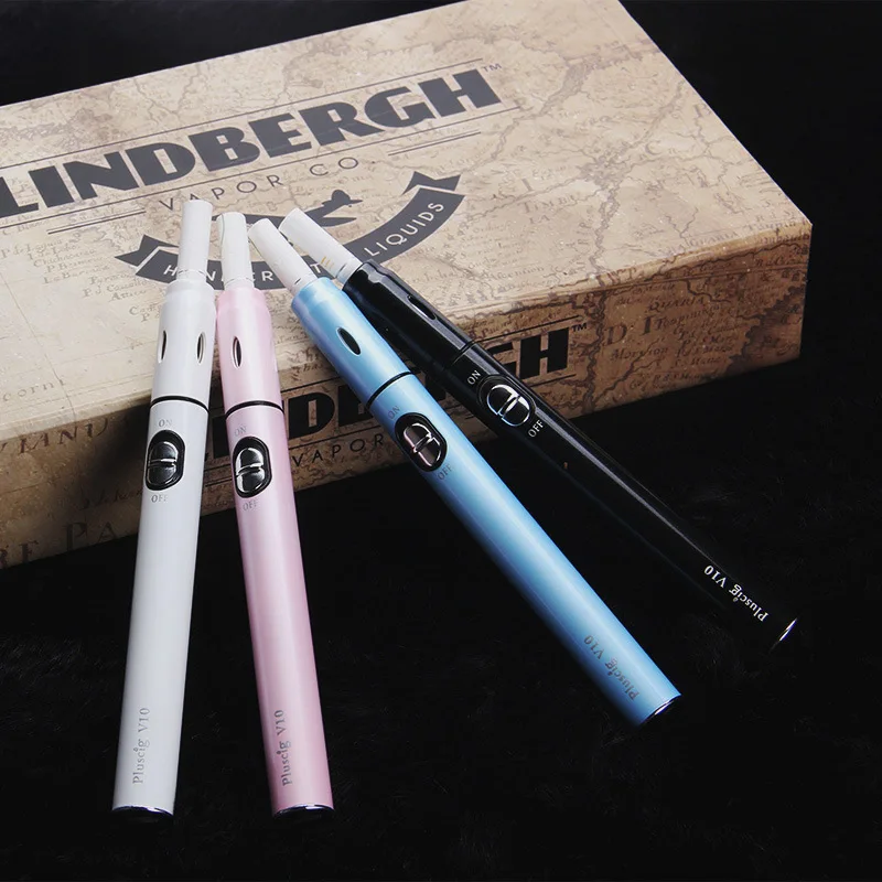 Pluscig оригинальный V10 vape ручка мини цилиндрическая форма электронная сигарета мод