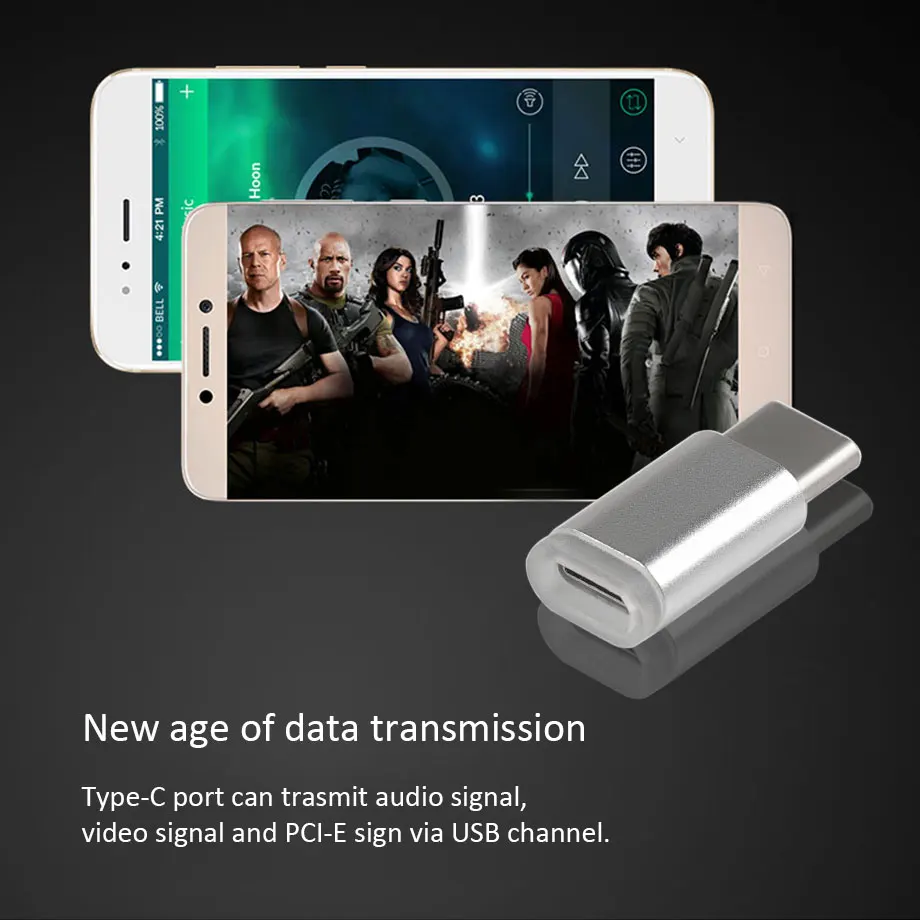 Olaudem USB C 3 1 мужчин и кабель Micro usb быстрой зарядки конвертер Женский OTG Тип адаптер