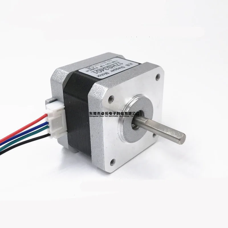 NEMA17 42 Шаговый двигатель 17HS3401 1.3A 0. 30 нм/12 в гравировальный станок 3D принтер