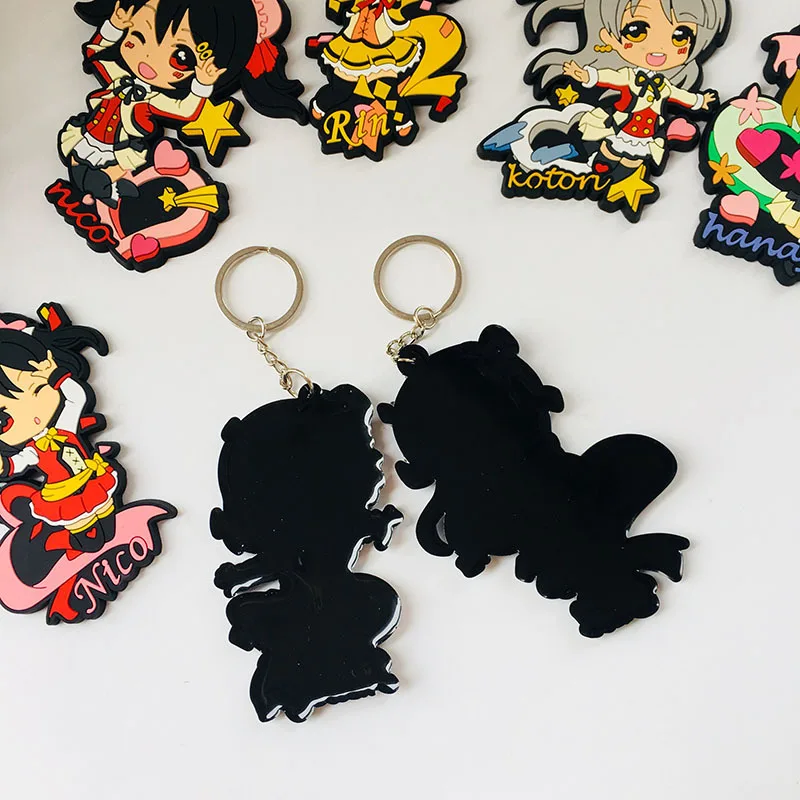 IVYYE 1 шт. LOVE LIVE серия аниме-брелок для ключей ПВХ Рисунок брелок милые игрушки брелок для ключей подарки на день рождения унисекс Новинка