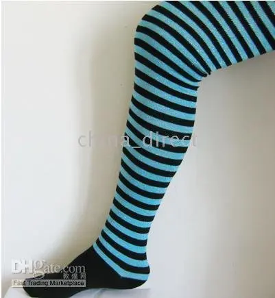 Гольфы, однотонные, полосатые, до бедра, гольфы, 102 пары/Лот Гольфы, однотонные, полосатые, до бедра, гольфы, 102 пары/Лот