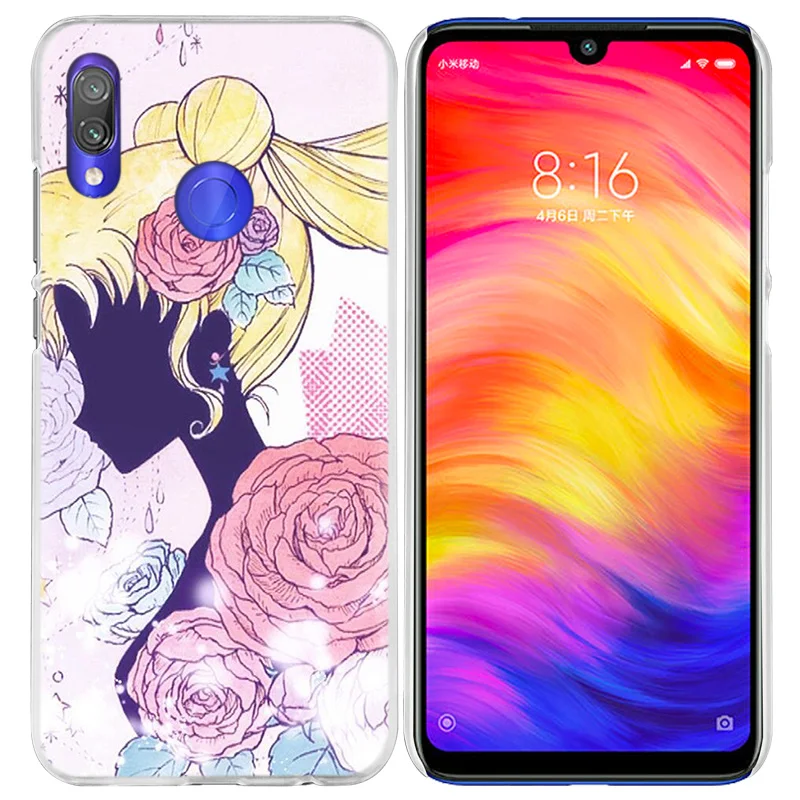 Чехол для телефона Sailor Moon Kawai для Xiao mi Red mi Go Note 7 6 6A Pro S2 5 5A 4X mi A1 A2 9 mi x 3 5G 8 lite Play F1