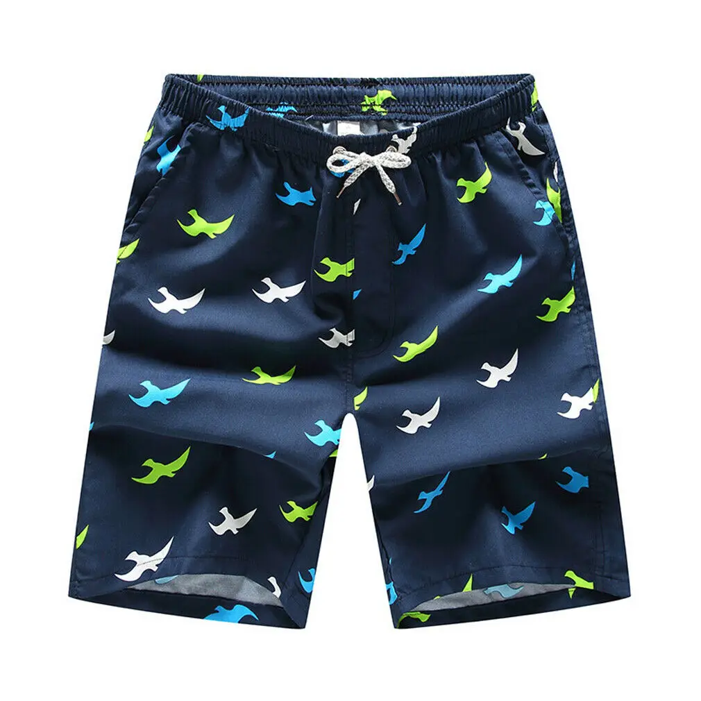 

Hot Summer Men Board Shorts Print Loose Casual Sports Shorts Baggy Gym Running Jogger Sweat Beach Casual Male Pants