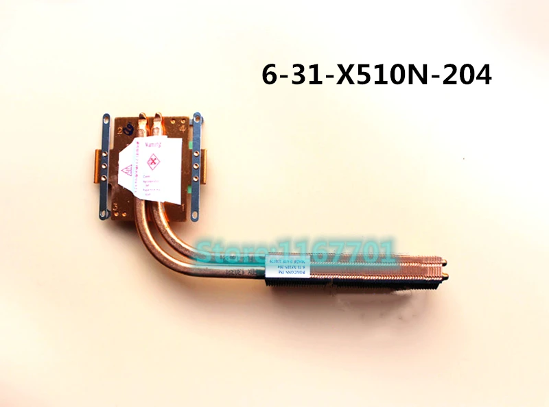 

New Original Laptop/Notebook CPU cooling Radiator Heatsink for Clevo P150 P150EM P150HM P151EM P170 P170HM 6-31-X510N-204