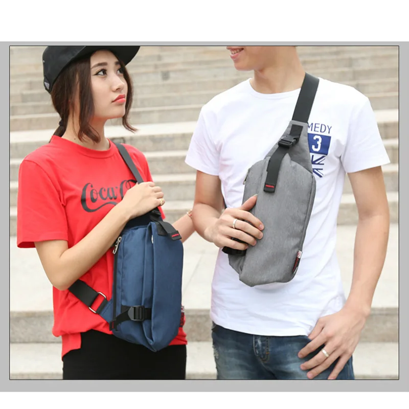 Tangcool 2018 Для мужчин груди Новый пакет дизайнер Crossbody сумка корейский стиль