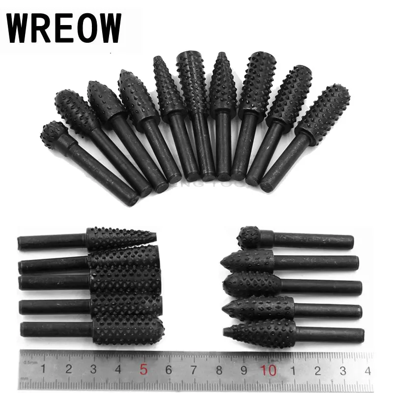 10 шт./компл. 6 мм головка хвостовика вращающаяся шлифовальная пилка