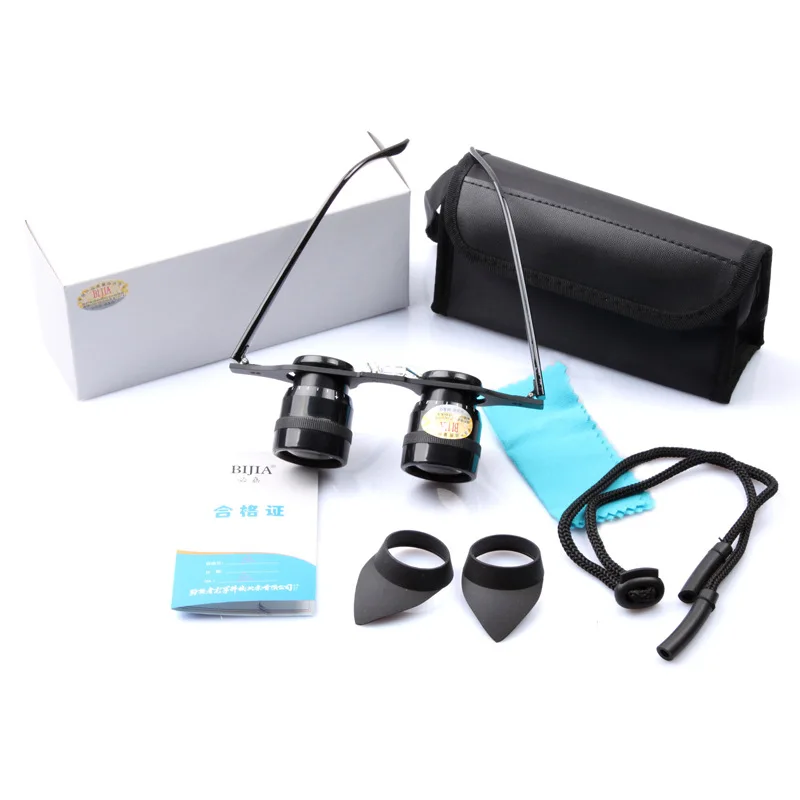 Рыболовные очки бинокль 10х34 рыболовный телескоп с зеленой пленкой Сверхлегкий