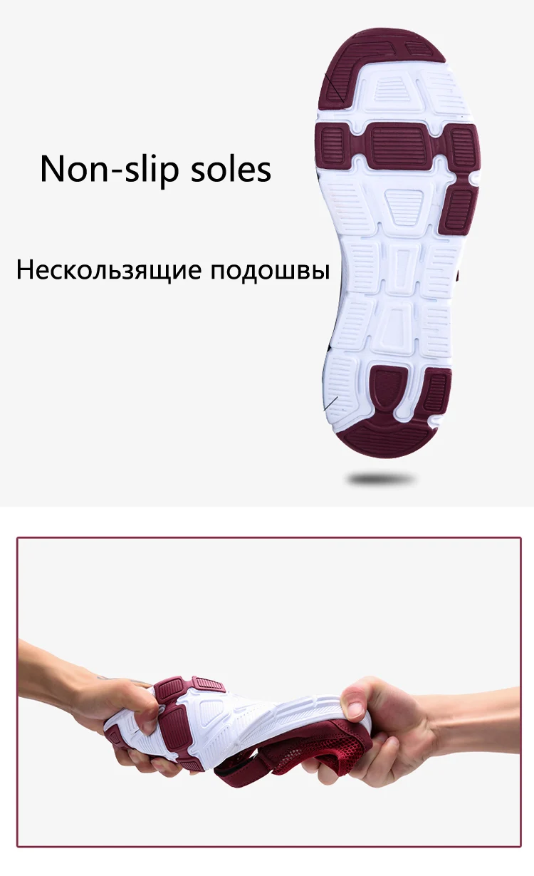 Женские кроссовки летние сетчатые туфли женские туфли на плоской подошве повседневные дышащая обувь Hook& Loop Модная легкая обувь