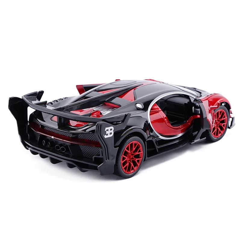Новинка модель автомобиля Bugatti Vision GT Gran Туризм 1:32 игрушка музыкальный мигающий