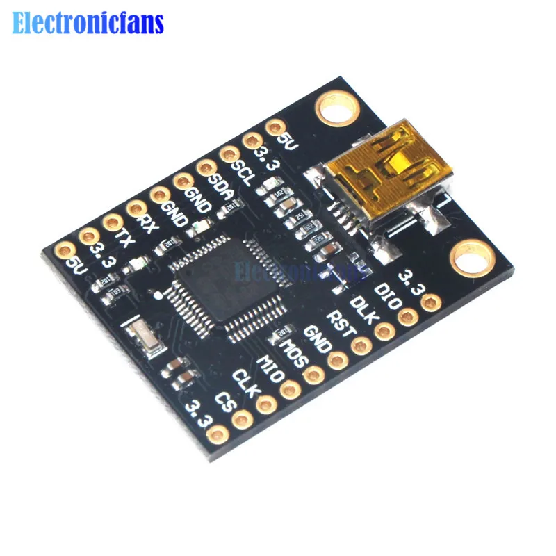 USB к SPI I2C IIC Серийный Порты и разъёмы адаптер Связь модуль STM32F103C8T6 доска |