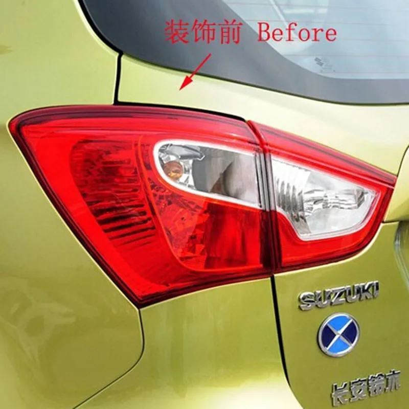 Хромированные накладки на светильник ры для Suzuki SX4 S-Cross 2014 2015 2016 2017 2018 накладка