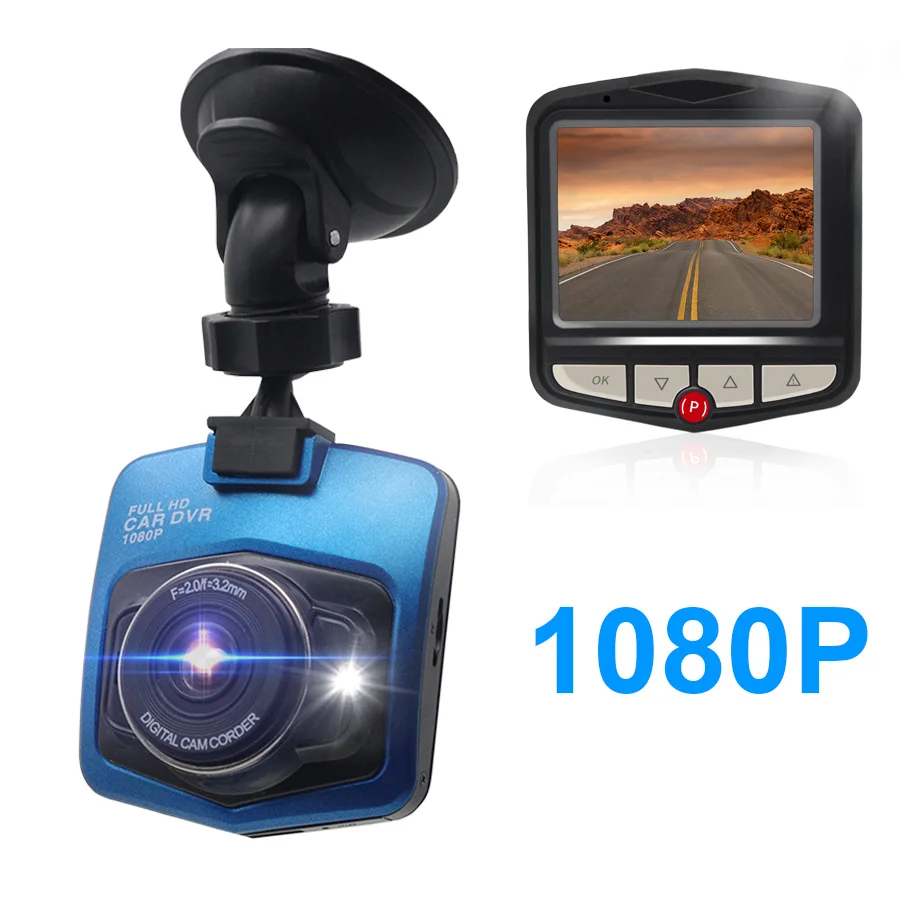 Лучшая Мини Full HD 1080P Dashcam Avtoregistrator Dash камера Автомобильный видеорегистратор Dash камера для автомобиля dvr рекордер видео регистратор Dash Cam - Название цвета: 1080 Blue