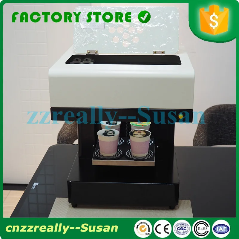 4 чашки кофейный принтер искусство латетница торт пицца хлеб для кофе