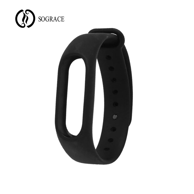 Sograce ремешок на запястье для Xiaomi mi Band 2 Силиконовый браслет красочный силиконовый