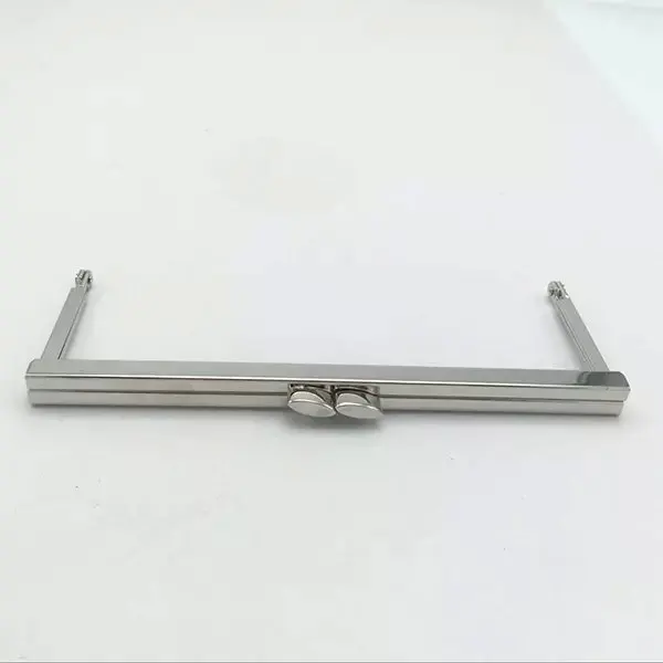 6 3/4 x 2.5 inches (17 x 6.5cm) - Silver Clutch Purse Frame