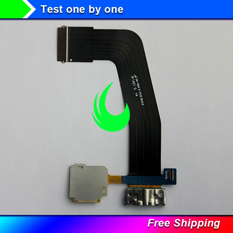 Original For Samsung Galaxy Tab S 10.5 SM-T800 T800 T801 T805 Micro USB Charge Charging Port Dock with SD Connector  Flex Cable
