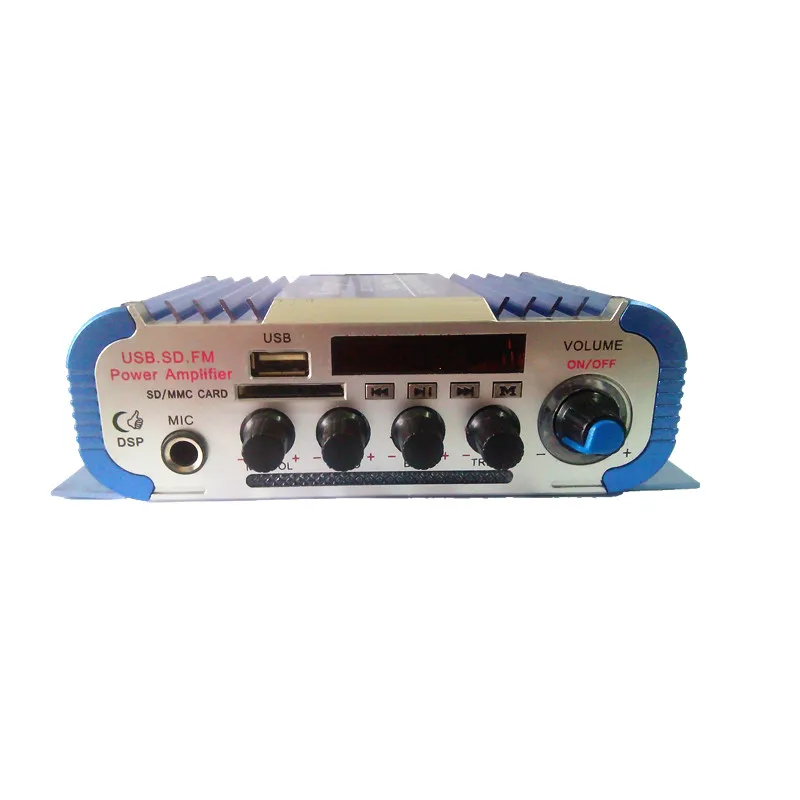 Бесплатная доставка kentiger HY604 4 Каналы USB SD FM Радио MP3 микрофонный микшер плеер 4CH