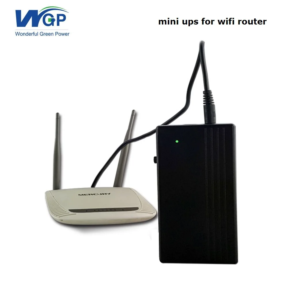 RICHROC портативные мини ИБП 12 В для Wi Fi роутера и модема Вольт литиевая батарея ups