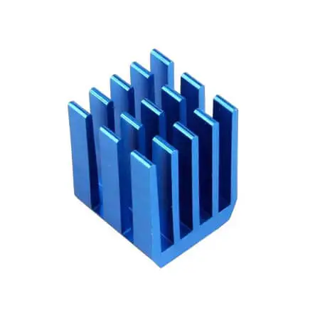 Raspberry Pi heatsinks kit Alu blue Copper heatsink | Компьютеры и офис