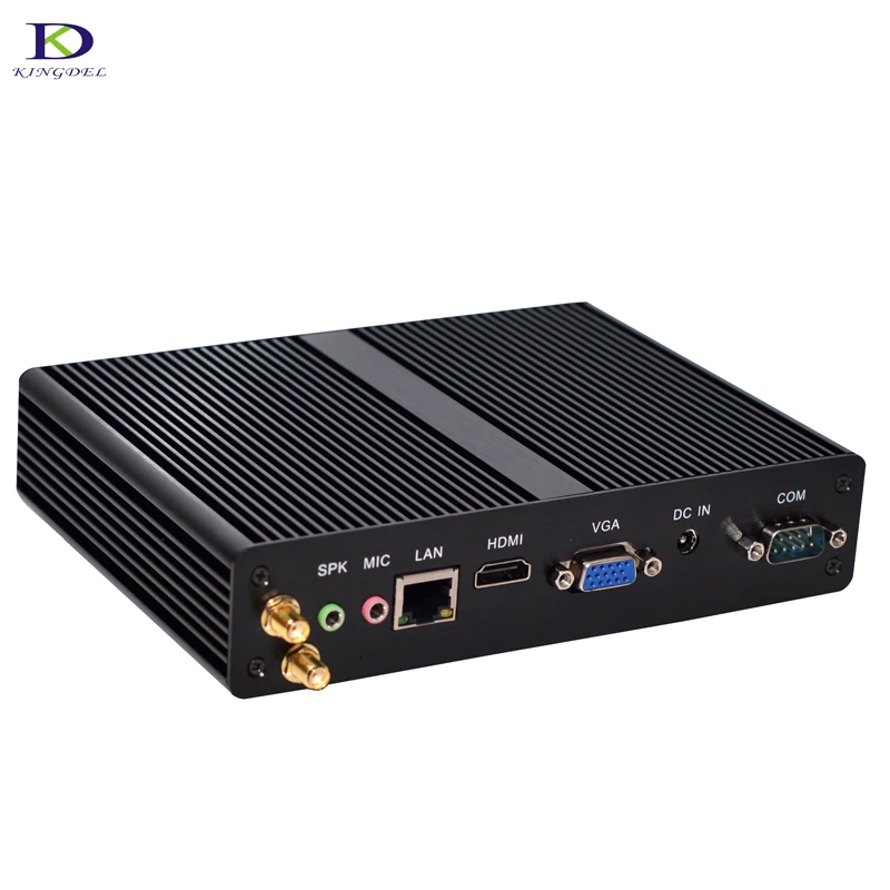 Мини-компьютер без вентилятора четырехъядерный процессор J1900 Intel Nuc маленький