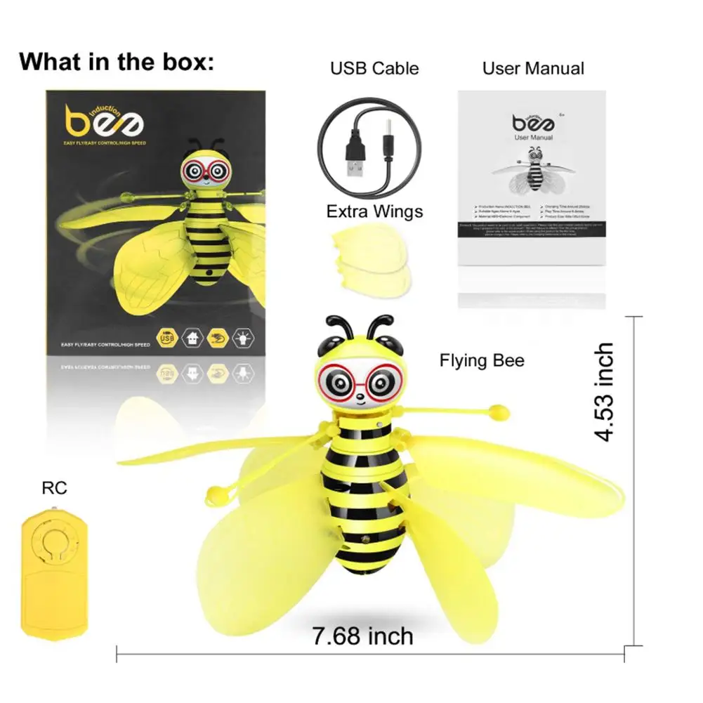 Дрон Little Bee с датчиком жестов Индукционная мини подвеска для летания детская