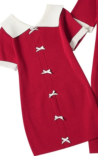 ALPHALMODA/Коллекция года, летняя одежда для родителей, комплекты однобортное свободное трикотажное платье с короткими рукавами для мамы и детей, летнее платье - Цвет: children red