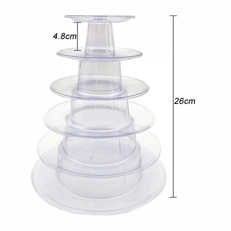 Multilayer Cake Stand Set For Wedding Cake Display Stand Round Holder Birthday Party Decorations Sugarcrafts Display Stands 7