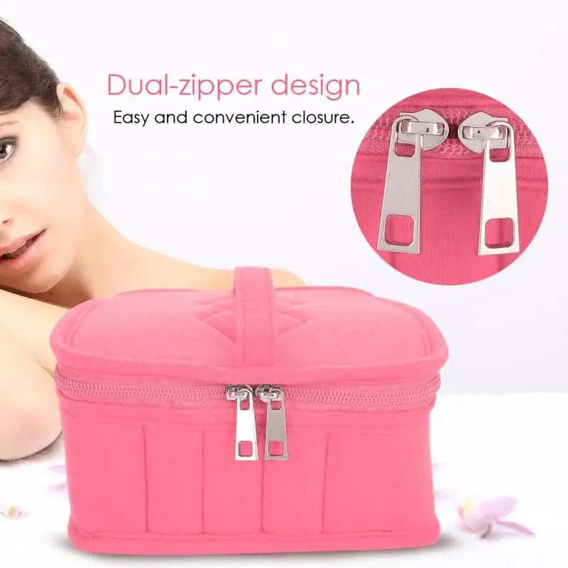 6 цветов 21 бутылочка эфирное масло для переноски косметическая сумка для хранения oilдорожная коробка лак для ногтей сумка для макияжа инструмент