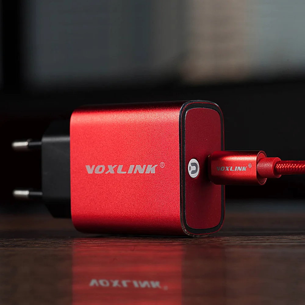 VOXLINK зарядное устройство type-c Quick Charge 3,0 USB-C настенное/дорожное зарядное устройство Быстрая зарядка для мобильных телефонов для samsung S8 Nexus 5x/6p Xiaomi LG