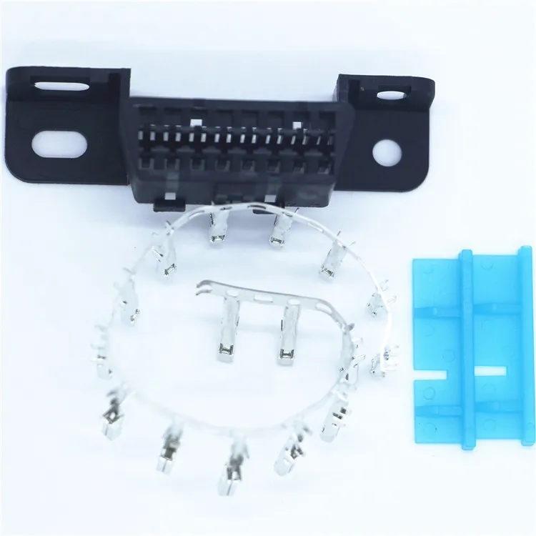 

10pcs/ 1lot OBD2 Female connector assembly J1962F Connector free shipping
