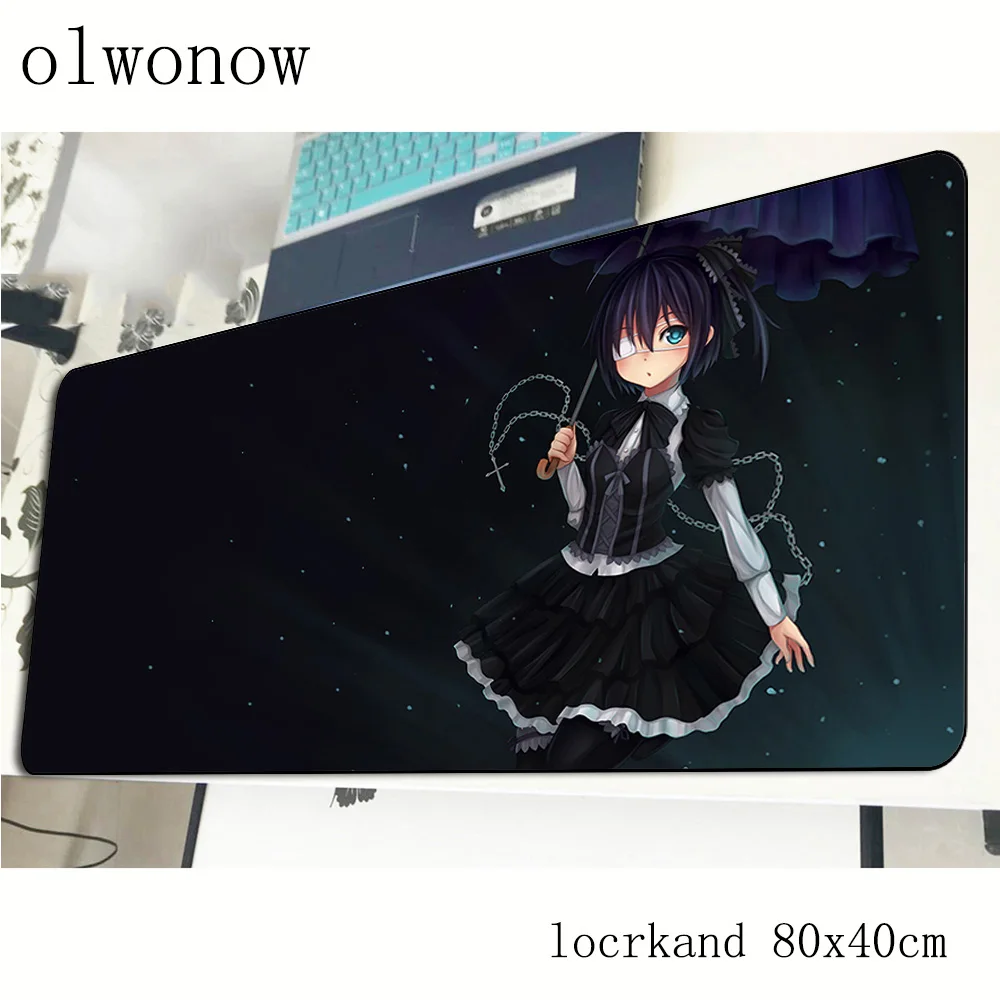 Коврик для мыши chuunibyou demo koi ga shitai игровой коврик 800x400x2 мм высококачественные