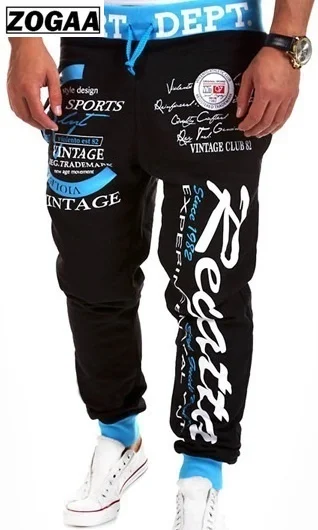ZOGAA новый мужской повседневный спортивный костюм комплект из двух предметов