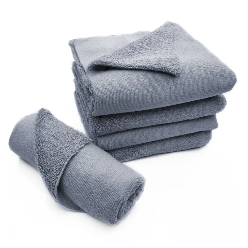 Microfiber Cloth 40x40cm Premium Detailing Towel For Polishing Buffing Finishes Car Wash Tool | Автомобили и мотоциклы