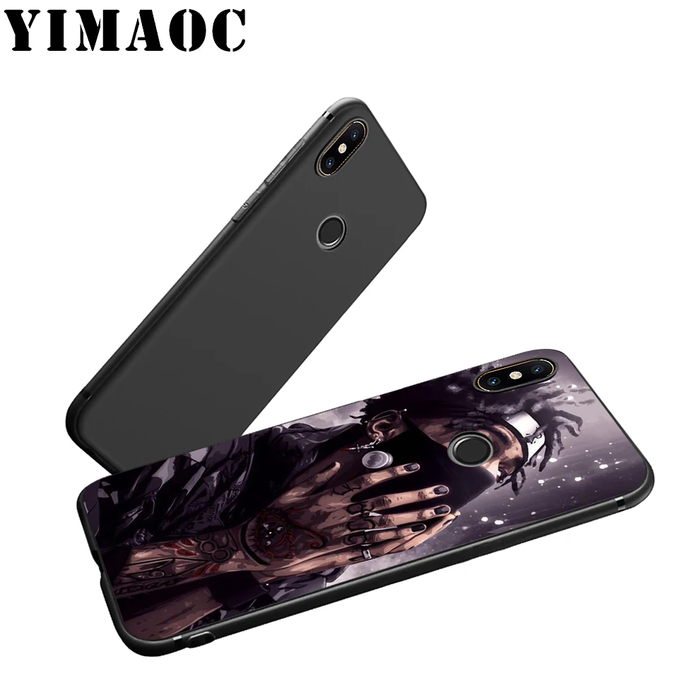 Мягкий силиконовый чехол YIMAOC Scarlxrd J Bad boy для Xiaomi Redmi Note 9 Mi 8 Se 7 6 6A A1 A2 4X 4A 5A 5 MAX 3 MiA1 |