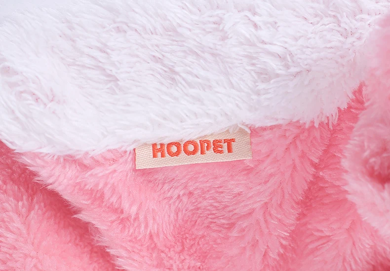 HOOPET собака кошка теплый четыре фута и два фута милый кролик костюм осень и зима