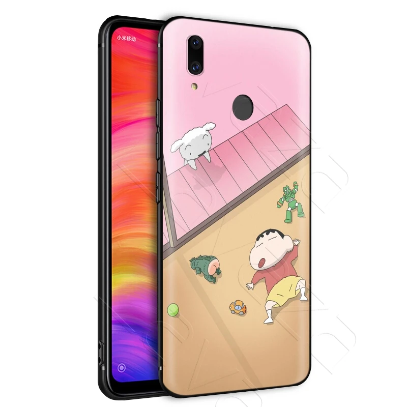 Чехол Crayon Shin-chan для Xiaomi Redmi Note 8 9 S K30 Pro MAX 3 6 SE A1 A2 A3 10 Lite Plus 8A F1 |