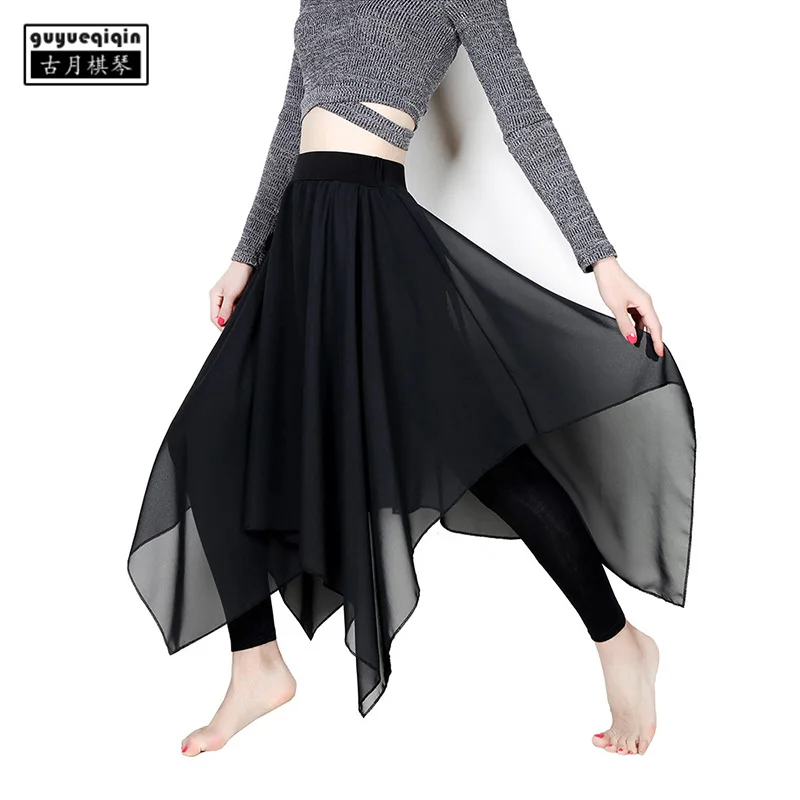 Летние Для женщин юбка брюки Высокая Талия для похудения с юбкой нерегулярные