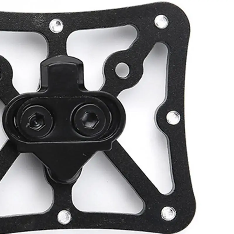 1 Pair Bike Adapter Pedals Platforms Mountain Bicycle Clip Aluminium Alloy Pedals Easily Clip-in Cycling Accessories#63