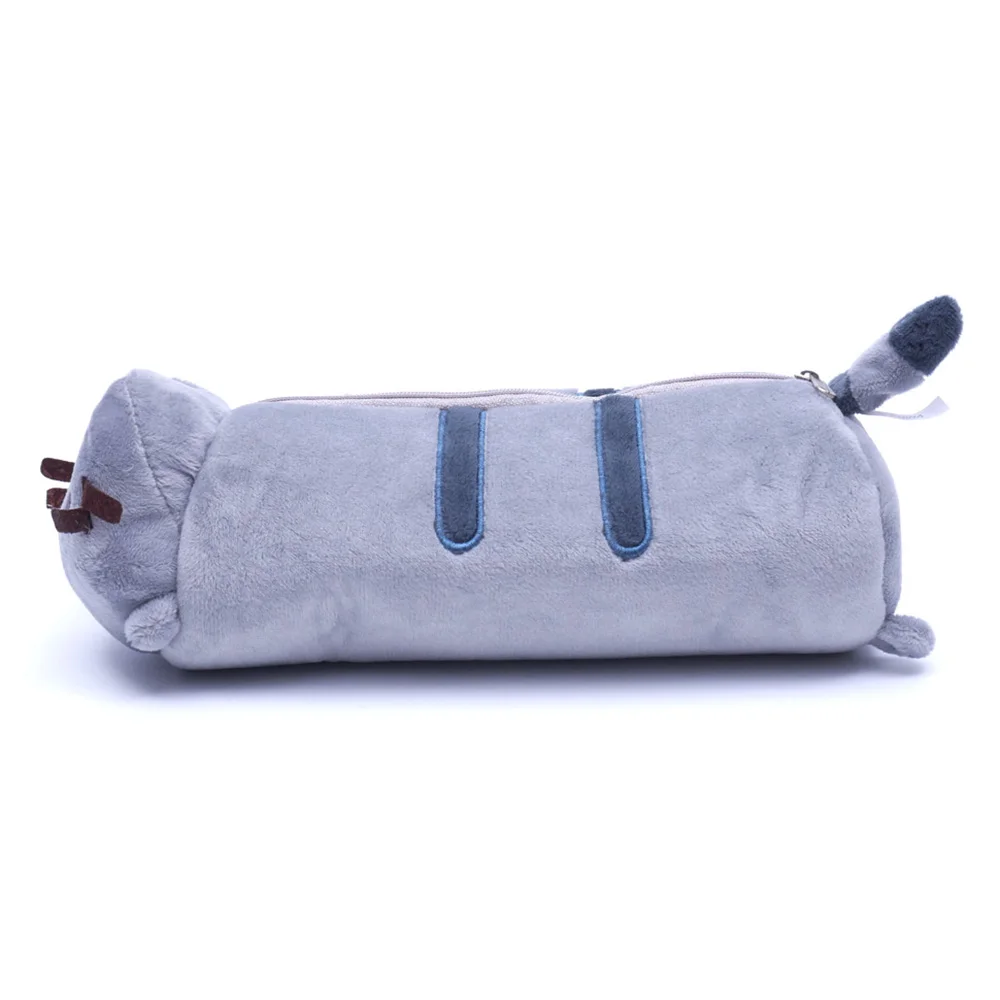 Большой плюшевый карандаш в японском стиле с милым цветным котом замшевый чехол