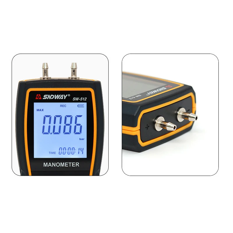 Цифровой Дифференциальный Манометр SNDWAY ручной пневматический пресс ure