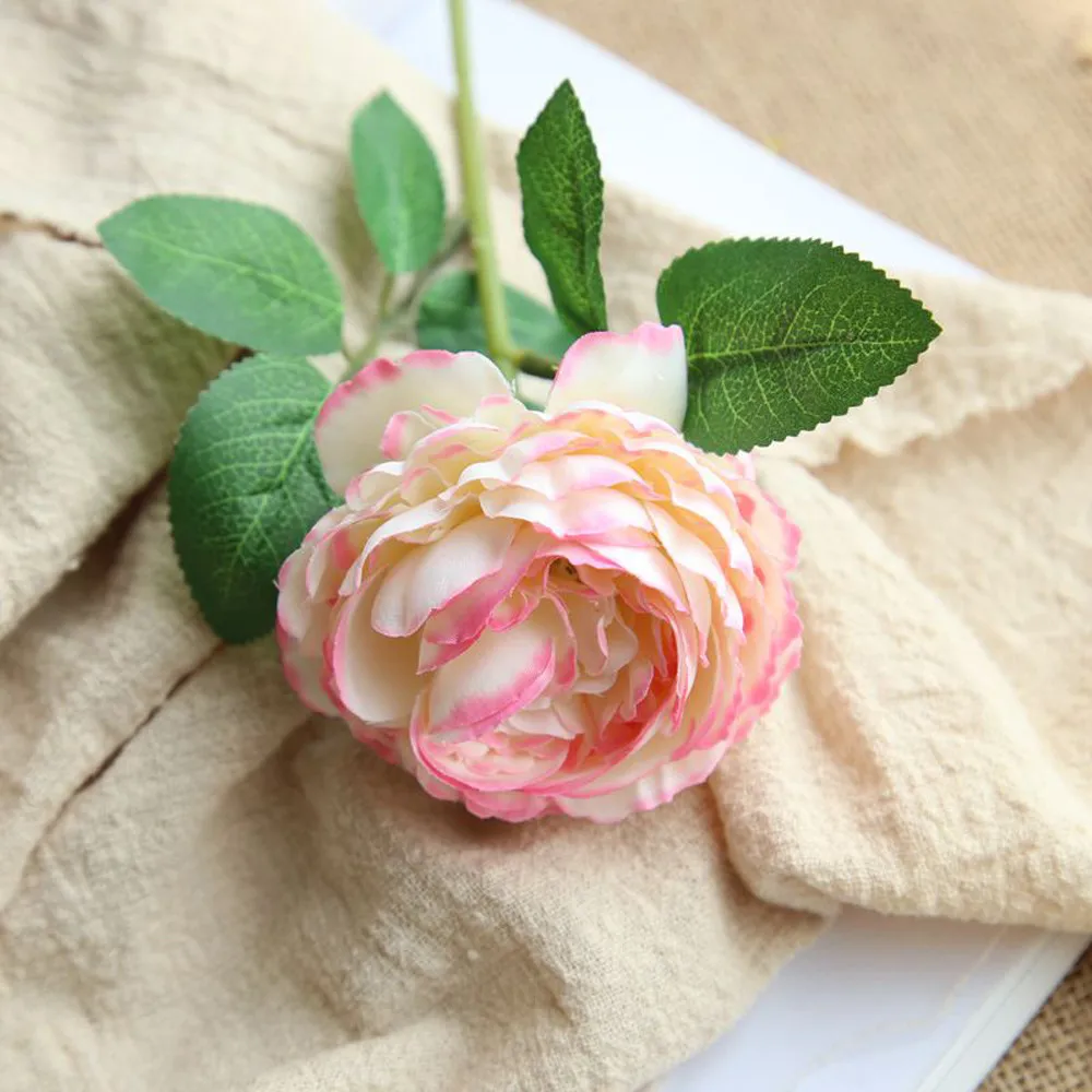 Western Rosebud Bridal Bouquet Wedding Party Home Spring Holding flowers Decoration Fake Flower dropshipping 313W | Дом и сад